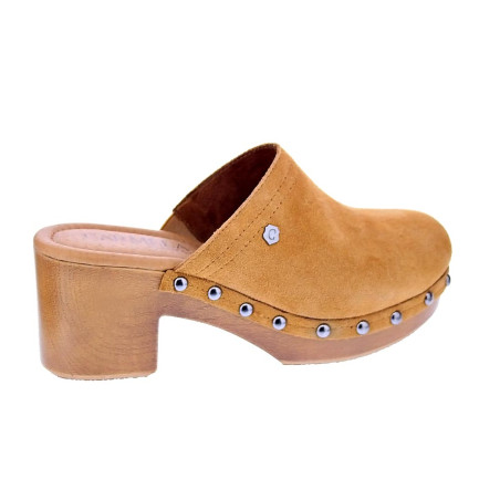 Zuecos Carmela zapatos Mujer modelo 160461 Marrón 