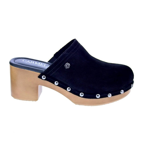 Zuecos Carmela zapatos Mujer modelo 160461 Negro 