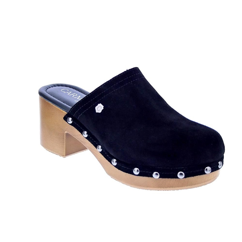 Zuecos Carmela zapatos Mujer modelo 160461 Negro 