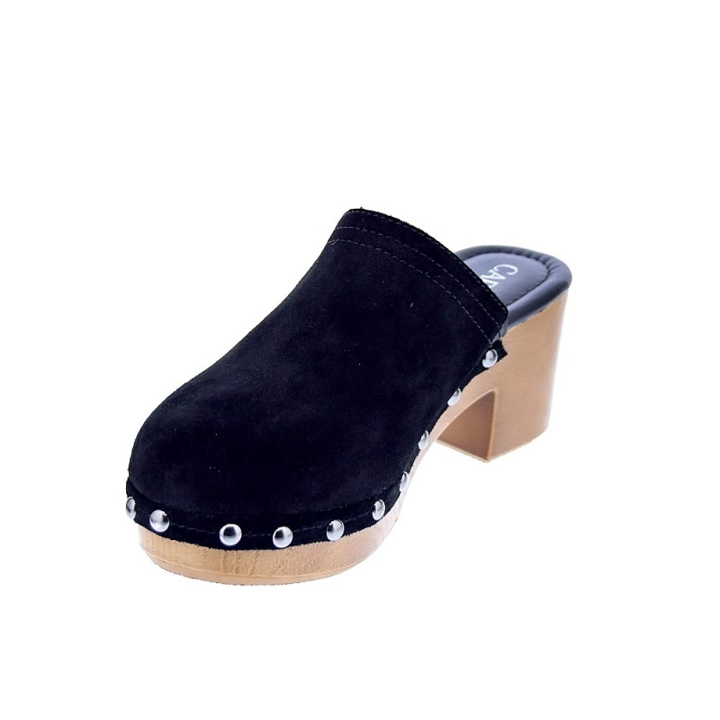 Zuecos Carmela zapatos Mujer modelo 160461 Negro 