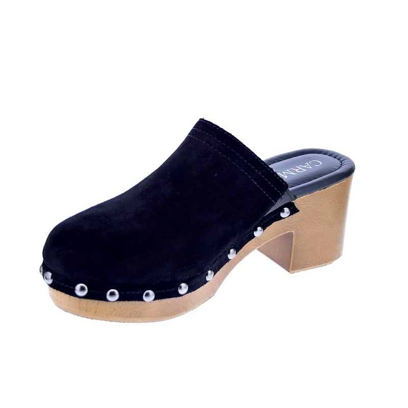 Zuecos Carmela zapatos Mujer modelo 160461 Negro 