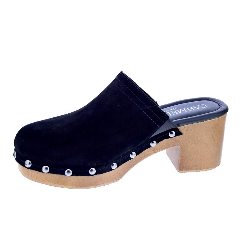 Zuecos Carmela zapatos Mujer modelo 160461 Negro 
