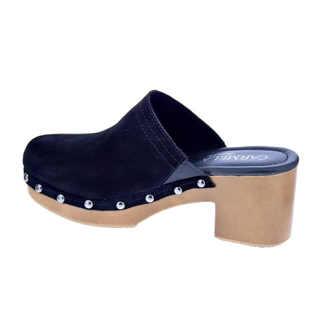 Zuecos Carmela zapatos Mujer modelo 160461 Negro 