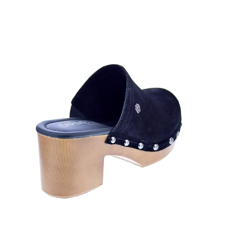 Zuecos Carmela zapatos Mujer modelo 160461 Negro 