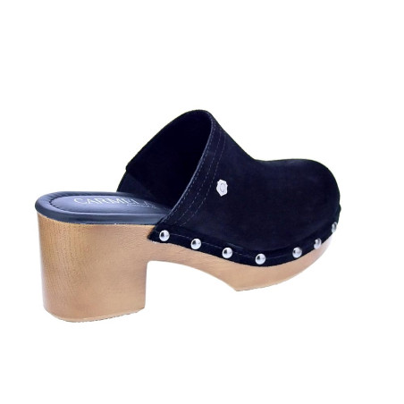 Zuecos Carmela zapatos Mujer modelo 160461 Negro 