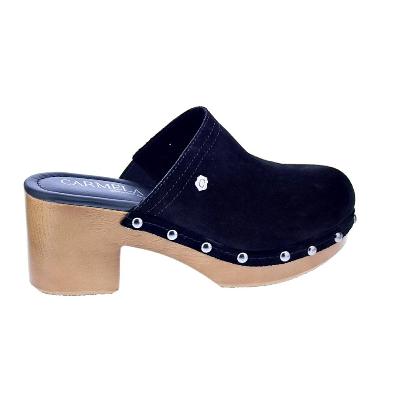 Zuecos Carmela zapatos Mujer modelo 160461 Negro 