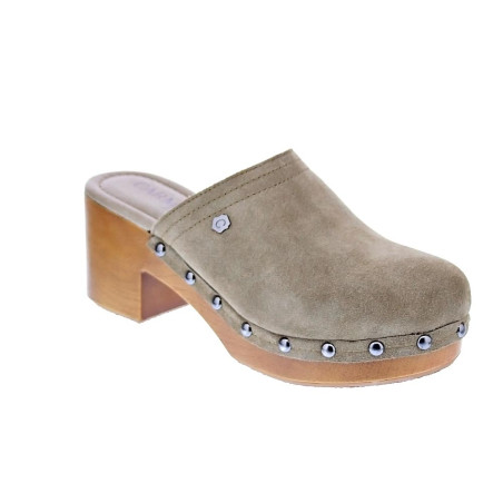 Zuecos Carmela zapatos Mujer modelo 160461 Beige 
