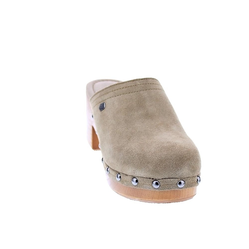 Zuecos Carmela zapatos Mujer modelo 160461 Beige 