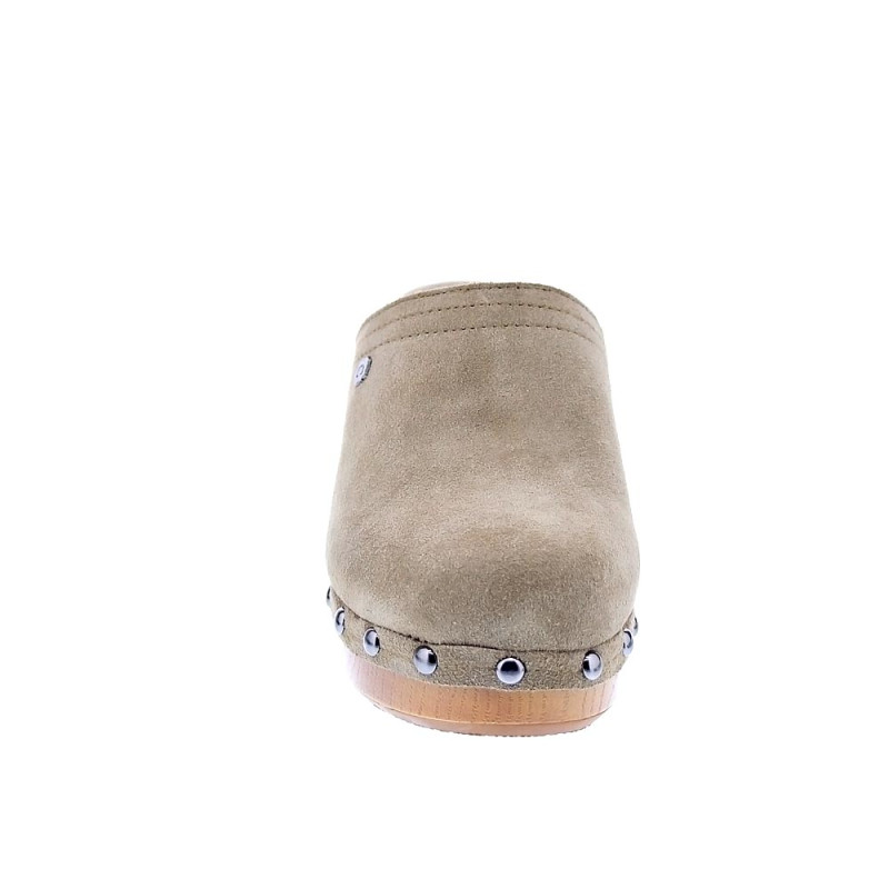 Zuecos Carmela zapatos Mujer modelo 160461 Beige 