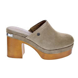 Zuecos Carmela zapatos Mujer modelo 16570 Beige 