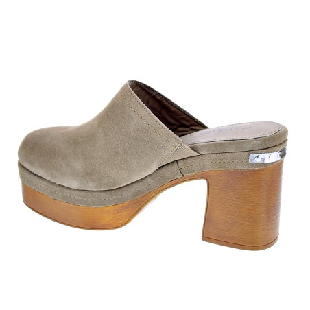 Zuecos Carmela zapatos Mujer modelo 16570 Beige 