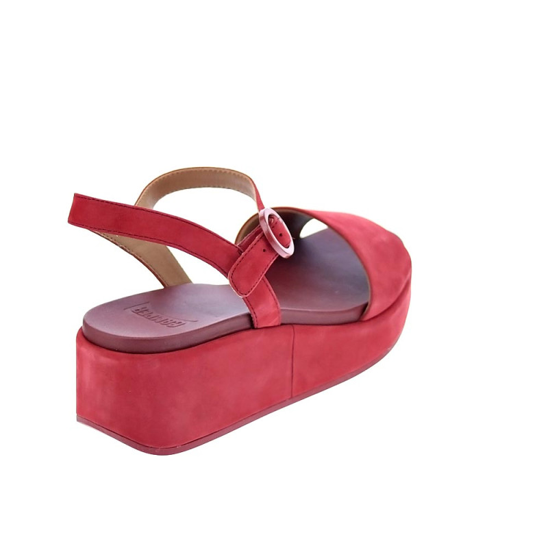 Sandalias Camper zapatos Mujer modelo Misia Rojo 