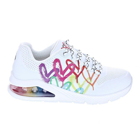 Zapatillas Skechers zapatos Mujer modelo Uno 2 Blanco 