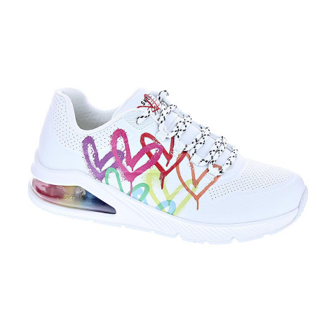 Zapatillas Skechers zapatos Mujer modelo Uno 2 Blanco 