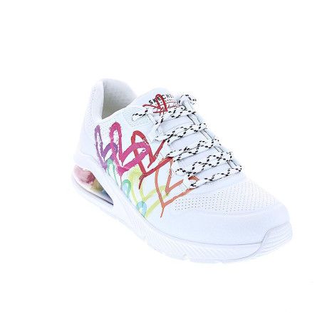 Zapatillas Skechers zapatos Mujer modelo Uno 2 Blanco 