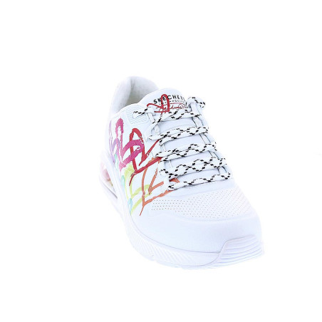Zapatillas Skechers zapatos Mujer modelo Uno 2 Blanco 