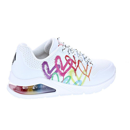 Zapatillas Skechers zapatos Mujer modelo Uno 2 Blanco 