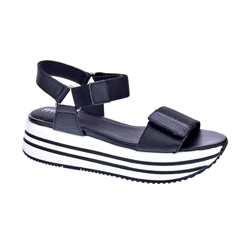Sandalias Geox zapatos Mujer modelo Sandal Kency Negro 