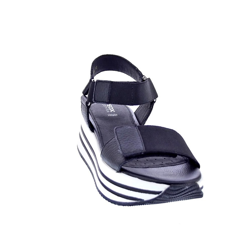 Sandalias Geox zapatos Mujer modelo Sandal Kency Negro 