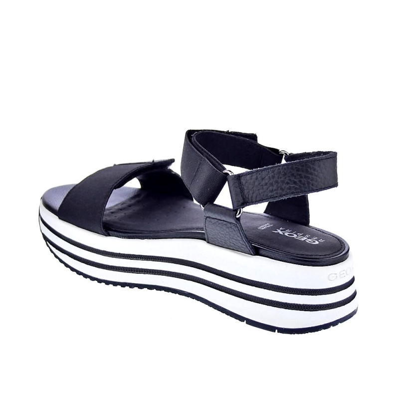 Sandalias Geox zapatos Mujer modelo Sandal Kency Negro 