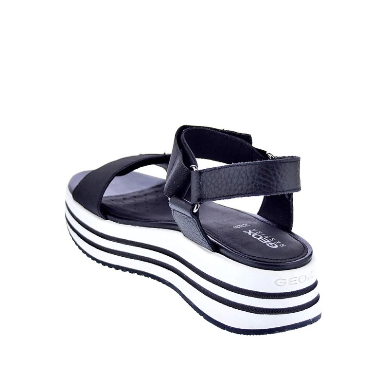 Sandalias Geox zapatos Mujer modelo Sandal Kency Negro 