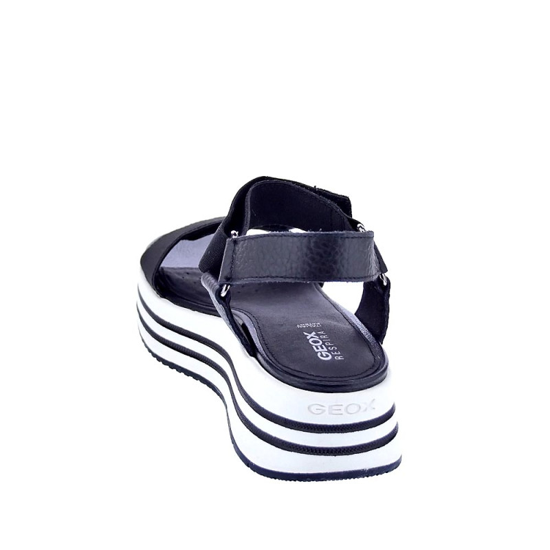 Sandalias Geox zapatos Mujer modelo Sandal Kency Negro 