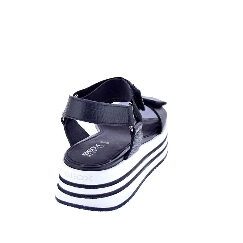 Sandalias Geox zapatos Mujer modelo Sandal Kency Negro 