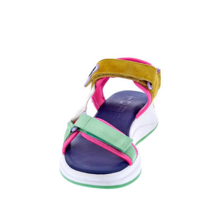 Sandalias Hoff zapatos Mujer modelo Phuket Multicolor Velcro