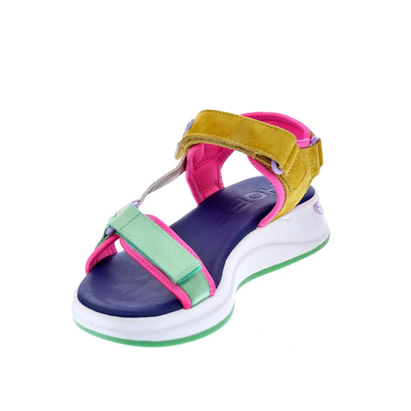 Sandalias Hoff zapatos Mujer modelo Phuket Multicolor Velcro