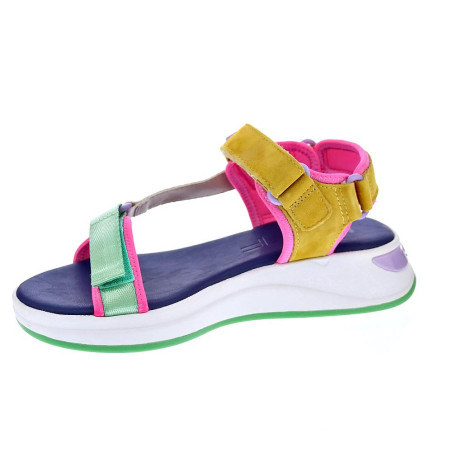 Sandalias Hoff zapatos Mujer modelo Phuket Multicolor Velcro