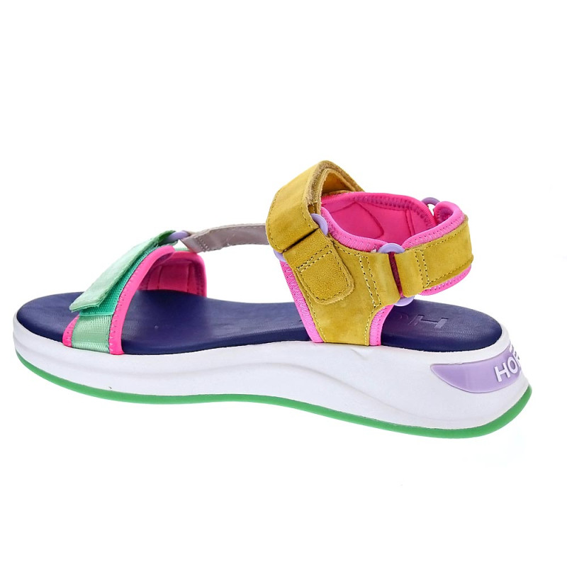 Sandalias Hoff zapatos Mujer modelo Phuket Multicolor Velcro