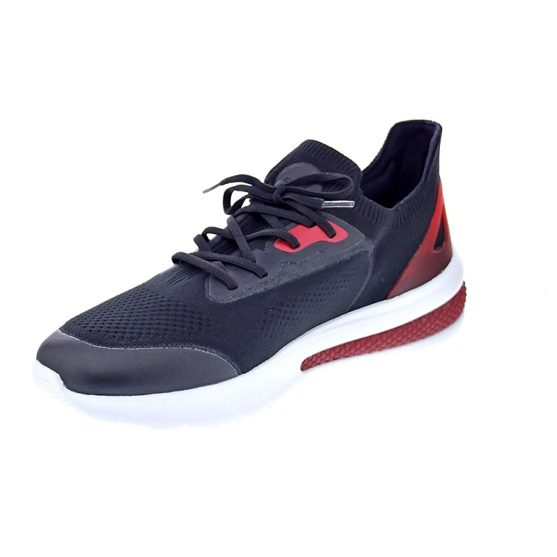 Zapatillas Geox zapatos Hombre modelo Spherica Negro 