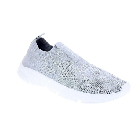 Zapatillas Geox zapatos Niña modelo Aril Plata 
