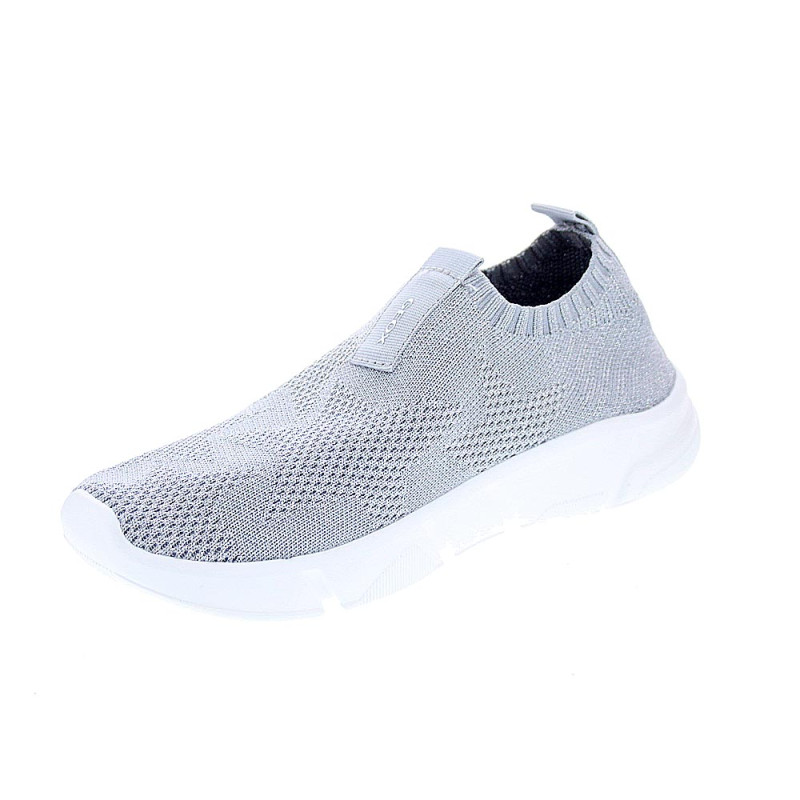 Zapatillas Geox zapatos Niña modelo Aril Plata 