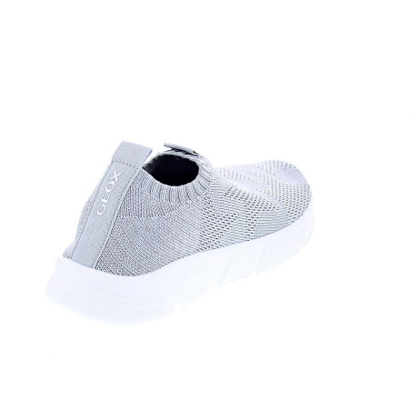 Zapatillas Geox zapatos Niña modelo Aril Plata 