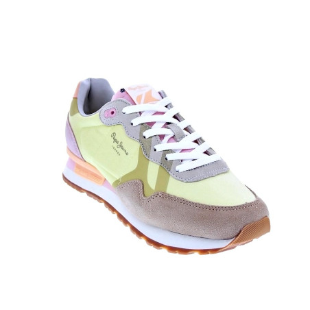 Zapatillas Pepe Jeans zapatos Mujer modelo Brit Print Dana Amarillo 