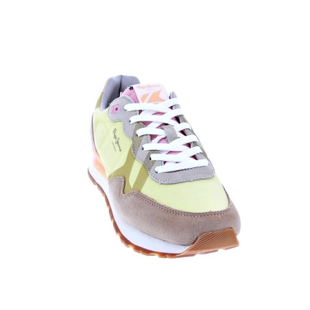 Zapatillas Pepe Jeans zapatos Mujer modelo Brit Print Dana Amarillo 