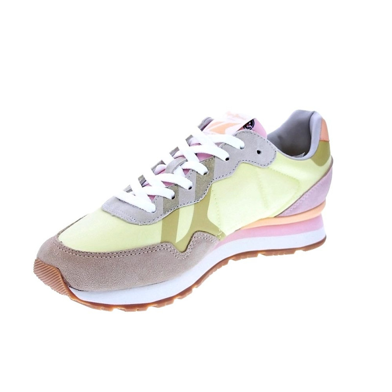 Zapatillas Pepe Jeans zapatos Mujer modelo Brit Print Dana Amarillo 