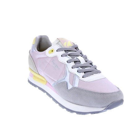 Zapatillas Pepe Jeans zapatos Mujer modelo Brit Print Zag Gris 