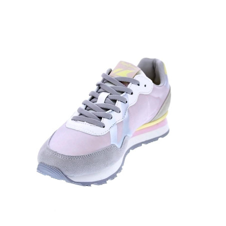 Zapatillas Pepe Jeans zapatos Mujer modelo Brit Print Zag Gris 