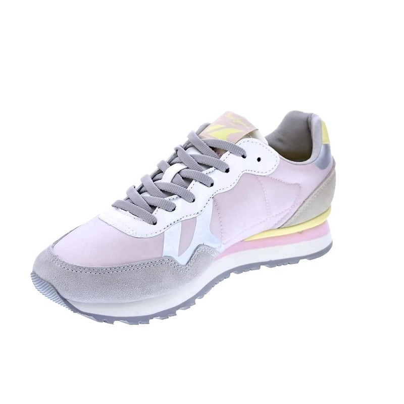 Zapatillas Pepe Jeans zapatos Mujer modelo Brit Print Zag Gris 