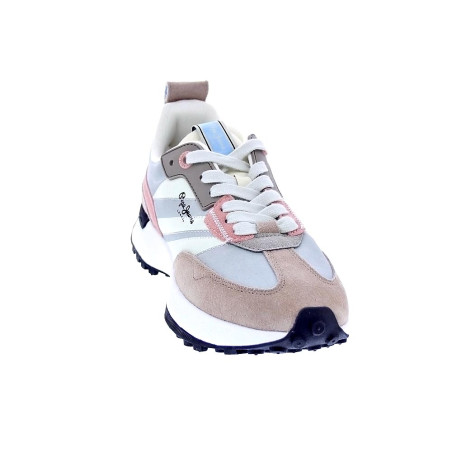 Zapatillas Pepe Jeans zapatos Mujer modelo Lucky Print Beige 