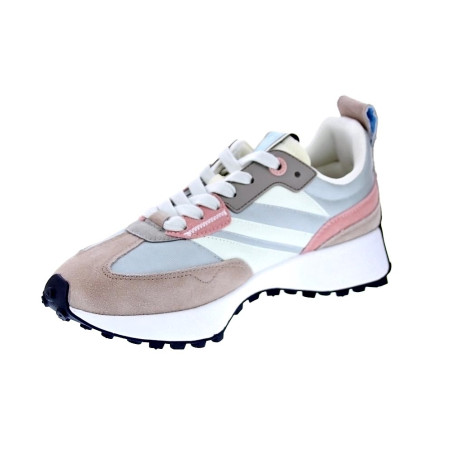 Zapatillas Pepe Jeans zapatos Mujer modelo Lucky Print Beige 