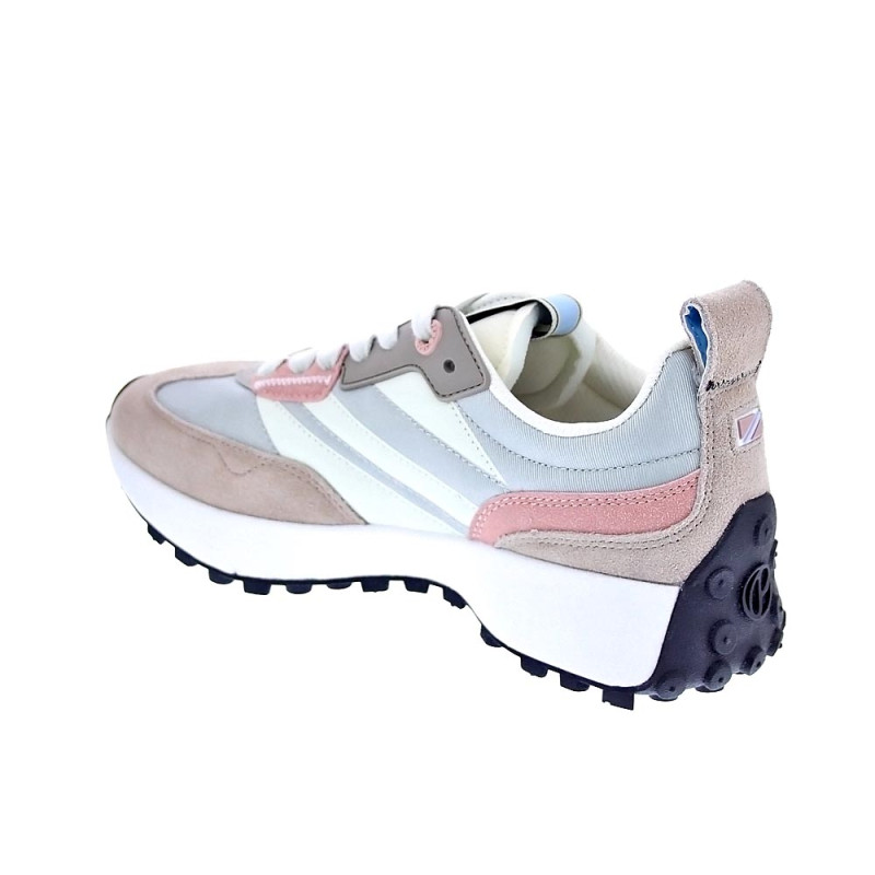 Zapatillas Pepe Jeans zapatos Mujer modelo Lucky Print Beige 