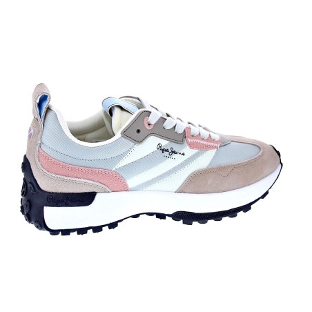 Zapatillas Pepe Jeans zapatos Mujer modelo Lucky Print Beige 