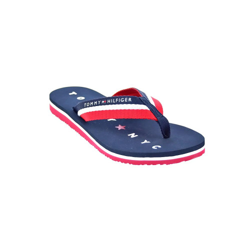 Sandalias Tommy Hilfiger zapatos Mujer modelo Ny Beach Sandal Azul 