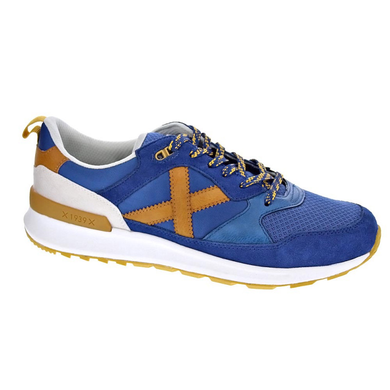 Zapatillas Munich zapatos Hombre modelo Alpha Azul 