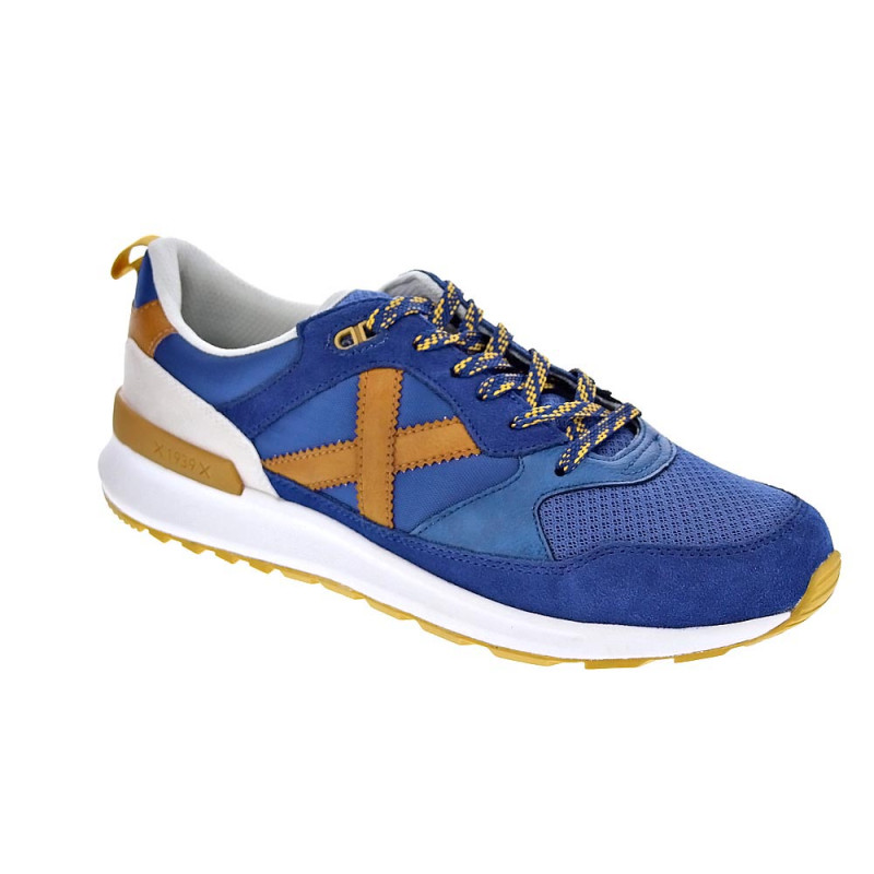 Zapatillas Munich zapatos Hombre modelo Alpha Azul 