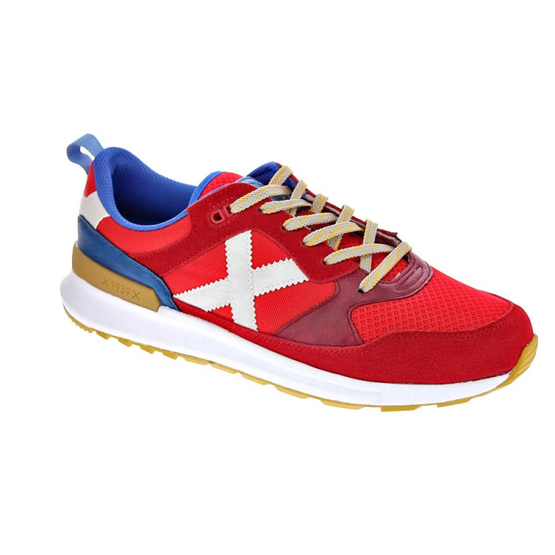 Zapatillas Munich zapatos Hombre modelo Alpha Rojo 