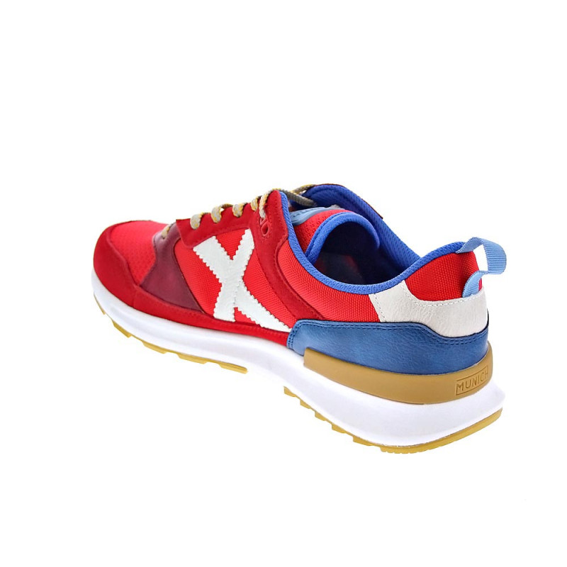 Zapatillas Munich zapatos Hombre modelo Alpha Rojo 